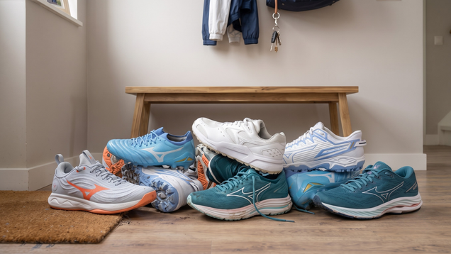 Stinky shoes taking over the hallway